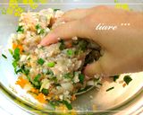 むね肉とたっぷり野菜のヘルシー餃子＊作り方2写真
