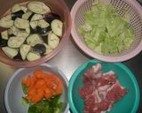 なす豚みそ炒め作り方1写真