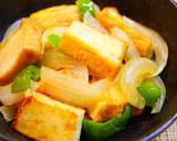 厚揚げと野菜のカレー風味炒め作り方4写真