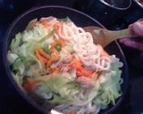ノンオイル焼きうどん(焼きそば)作り方5写真