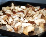 保存食＊ドライきのこのオリーブオイル漬け作り方1写真