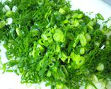 鰹の竜田揚げ(｡￫∀￩｡)すっぱ葱ソース作り方1写真