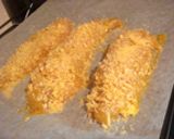 即効☆低カロ☆ささみのカレーチーズピカタ作り方4写真