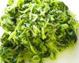 まびき菜とあげの梅和え作り方3写真