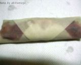 鶏ささみの梅春巻き作り方5写真