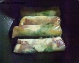 鶏ささみの梅春巻き作り方6写真