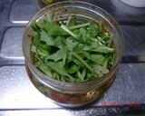 ずぼらな水菜キムチ和え☆作り方1写真