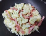 カリフラワーとベーコンのチーズ焼き作り方5写真