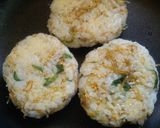 カルシウムたっぷり✿いりじゃこお焼き作り方4写真