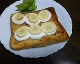 焼きマシュマロのピーナツバナナパン作り方2写真