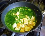 パニールとシーフードのほうれん草カレー作り方9写真