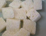 離乳食手づかみ☆青のりチーズトースト作り方2写真