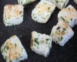 離乳食手づかみ☆青のりチーズトースト作り方4写真