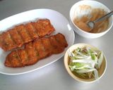 ✿おつまみにさつまあげで味噌マヨピザ✿作り方1写真