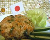 一人分のケチャップライス☆作り方5写真