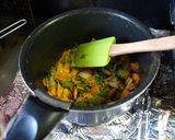 野菜ジュースでミネストローネ作り方1写真