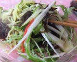 ざるラーメン☆サラダ風　作り方4写真