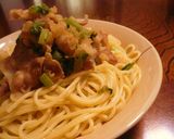 豚肉と長ネギ✿みぞれスープのパスタ作り方6写真