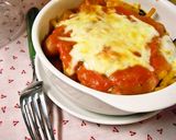 熱★ナスとチキンの野菜たっぷりグラタン*作り方13写真
