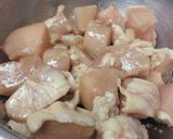 鶏胸肉のスイートチリマヨ和え♪作り方1写真