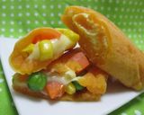 ★伊藤園「充実野菜」★でもっちりおやつ作り方6写真