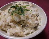 薄味シンプルな☆鮎の炊き込みご飯作り方4写真