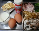 クラッカーで簡単キッシュ作り方1写真