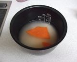 △人参しらすチーズ△和風おにぎり作り方1写真