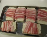ヘルシー簡単☆豆腐の豚肉巻き作り方1写真