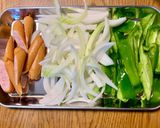 卵焼き器でオムナポリタン♡焼きケチャップ作り方2写真