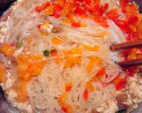豆腐・納豆・卵と！簡単混ぜネバそうめん。作り方4写真