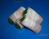 ☆お弁当に　ブロッコリーのベーコン巻き☆作り方3写真