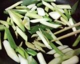 ねぎと豆腐のオイスター炒め☆いり卵のせ作り方3写真