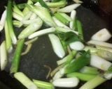 ねぎと豆腐のオイスター炒め☆いり卵のせ作り方4写真