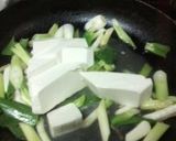ねぎと豆腐のオイスター炒め☆いり卵のせ作り方5写真