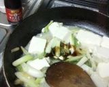 ねぎと豆腐のオイスター炒め☆いり卵のせ作り方6写真