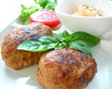 ●タルタルon野菜ジュースハンバーグ●　作り方6写真