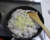 アスパラ炒飯作り方3写真