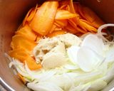 味覇で✿お野菜たっぷり優しいポタージュ作り方2写真