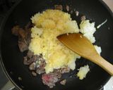 *牛肉と卵のパラパラチャーハン*作り方5写真