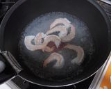 えびと水菜のサラダ作り方3写真