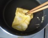 丸いフライパンで簡単厚焼き玉子作り方4写真