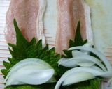 ✿豚肉のしそ巻き✿作り方3写真