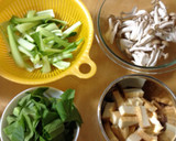 野菜と厚揚げの卵とじ作り方1写真