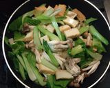 野菜と厚揚げの卵とじ作り方2写真