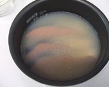 しじみ汁で鮭・しらす炊き込みご飯作り方3写真