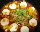 美トマトスープ　クリームチーズを添えて作り方4写真