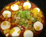 美トマトスープ　クリームチーズを添えて作り方4写真