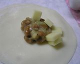 納豆チーズ餃子～餃子の皮が余ったら変わり餃子作り方3写真