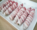 お弁当の…「おかずいんげんの肉巻き」作り方1写真